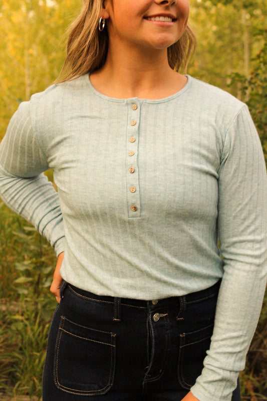 Henley long sleeve